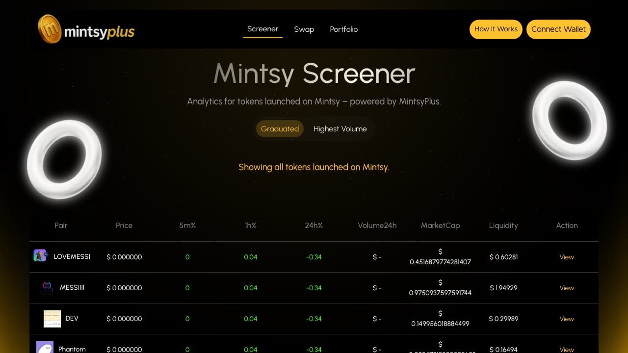 MintsyPlus website preview